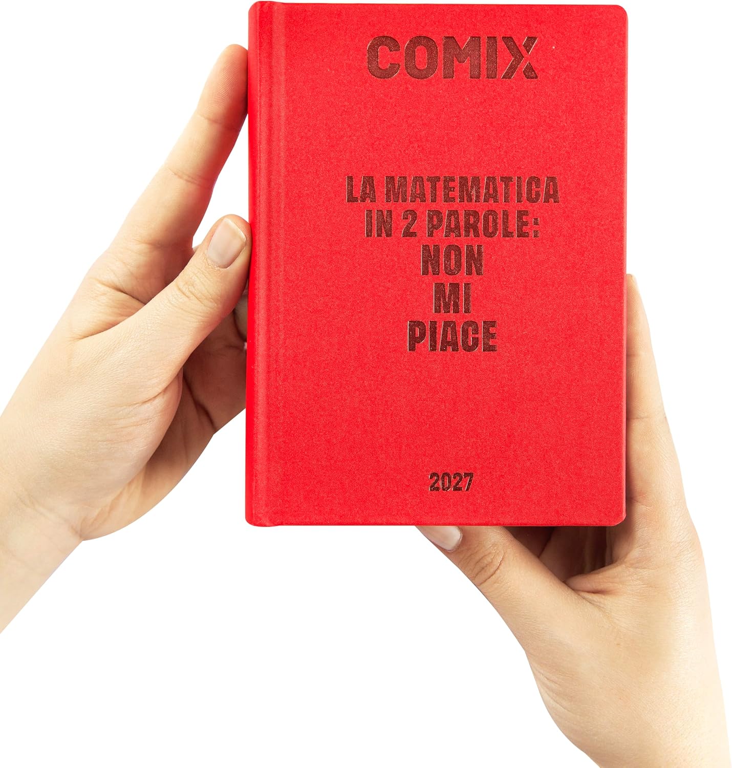 Detalle de COMIX Agenda 2027 Giornaliera 16 Mesi: diario compatto con copertina rigida, fumetti cult e stile Gen Z