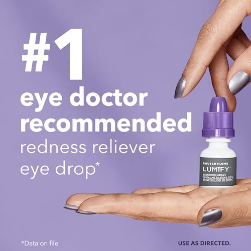 Detalle de LUMIFY Eye Drops for Red Eyes – Brimonidine Redness Reliever (0.25 Fl Oz / 7.5 mL)
