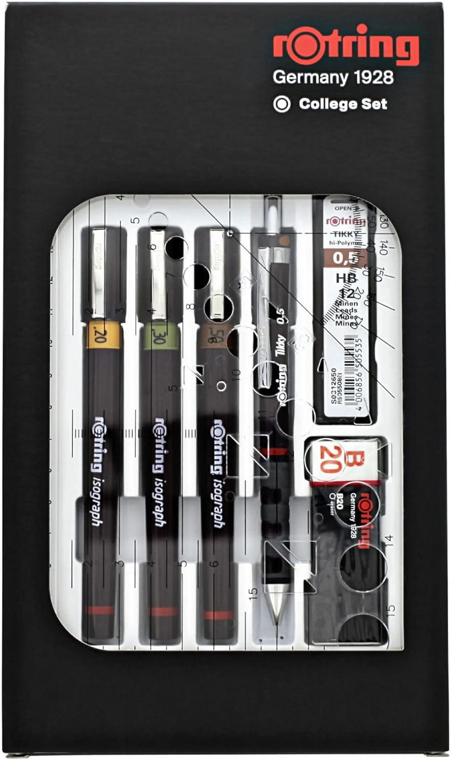 Thumbnail 2 de rOtring Isograph Set penne tecniche 3