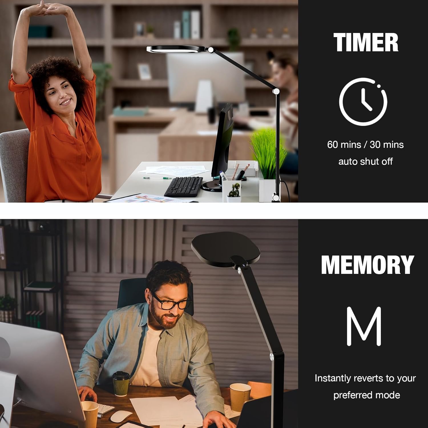 Thumbnail 6 de LitONES Schreibtischlampe 15W LED‑Tageslichtlampe 💡