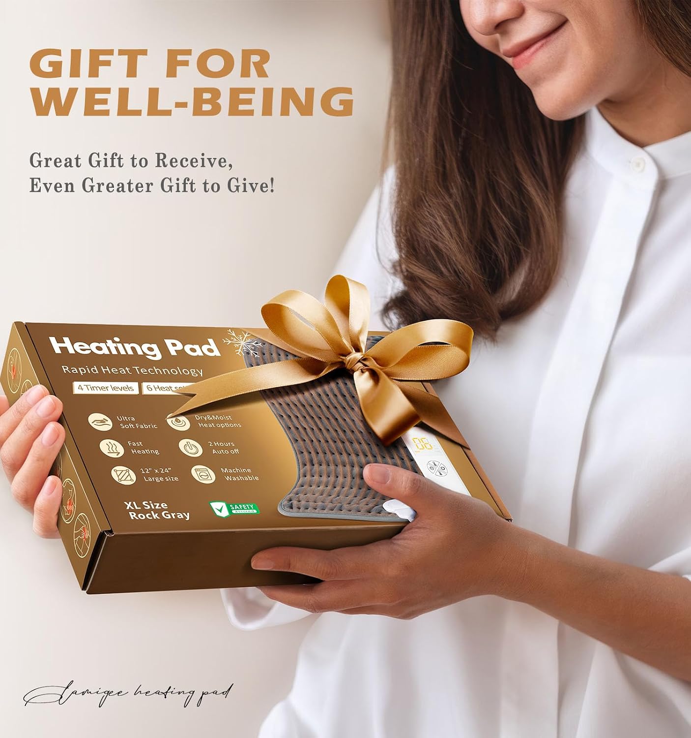 Thumbnail 6 de Christmas Gifts Heating Pad 6-Setting Heat Pad 🌡