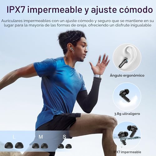Thumbnail 5 de Thunelec Auriculares Inalámbricos con Pantalla Táctil, ANC+ENC, IP7