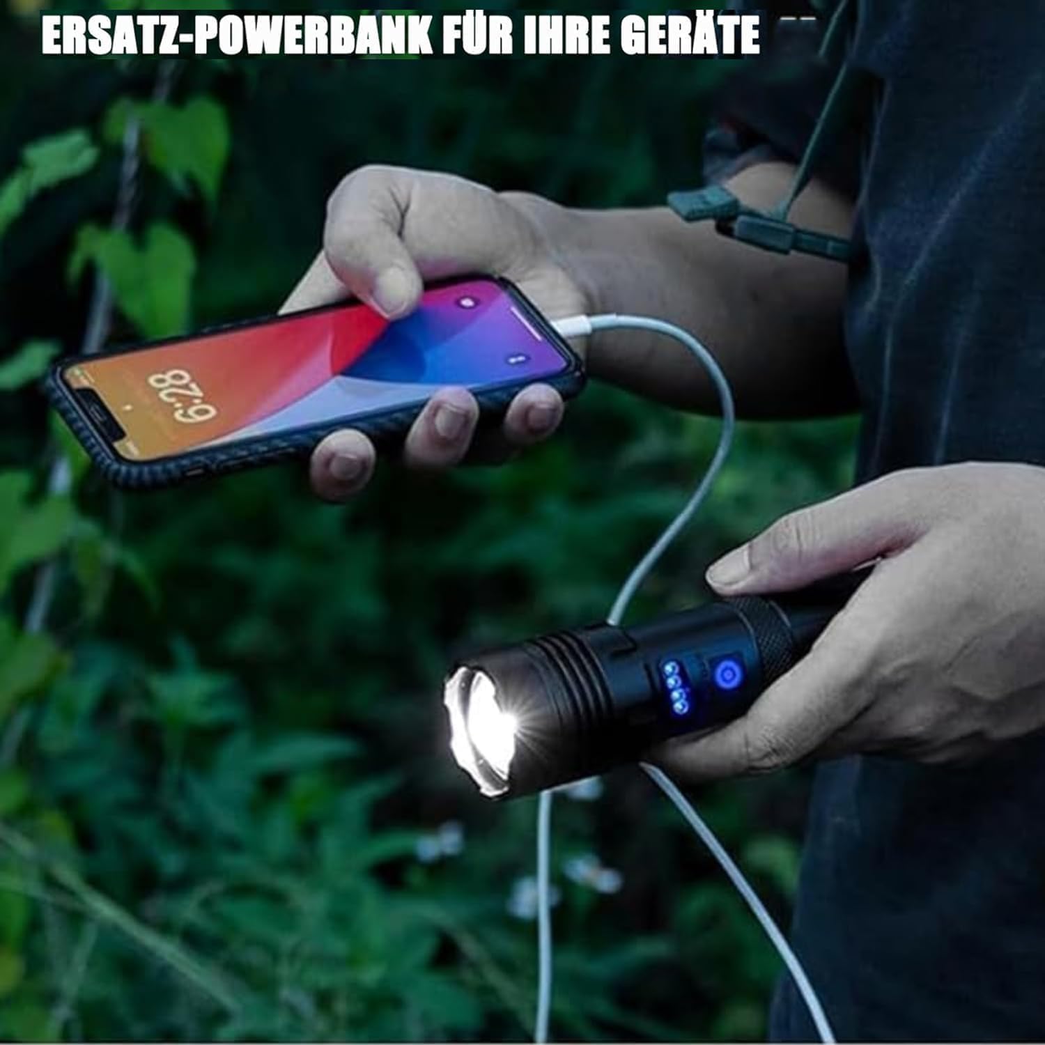 Thumbnail 5 de ZEUSFIRE Lampe Torche 1000000 lumens