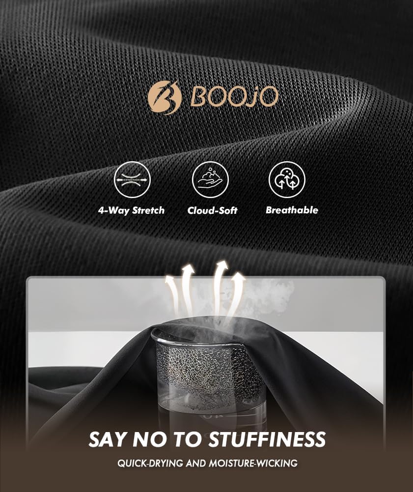 Thumbnail 2 de BOOJO 7-Pack Men’s Workout Shirts (Quick-Dry Moisture-Wicking Tees)
