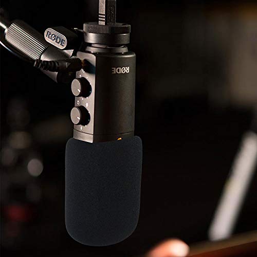 Detalle 2 de YOUSHARES Rode NT-USB+ Popschutz – Profi Windschutz aus Schaumstoff und Pop-Filter für Rode NT-USB/+ Kondensatormikrofon
