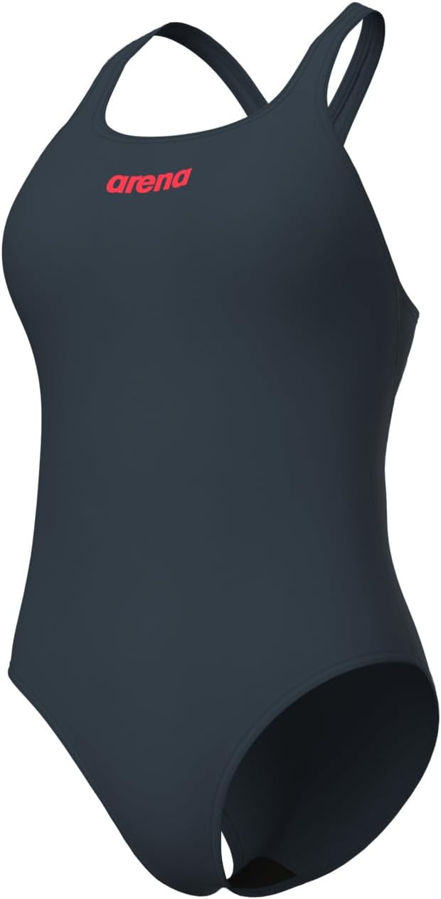 Detalle 2 de ARENA Solid Swim Pro Team Intero Donna – Costume da bagno sportivo in MaxLife Eco