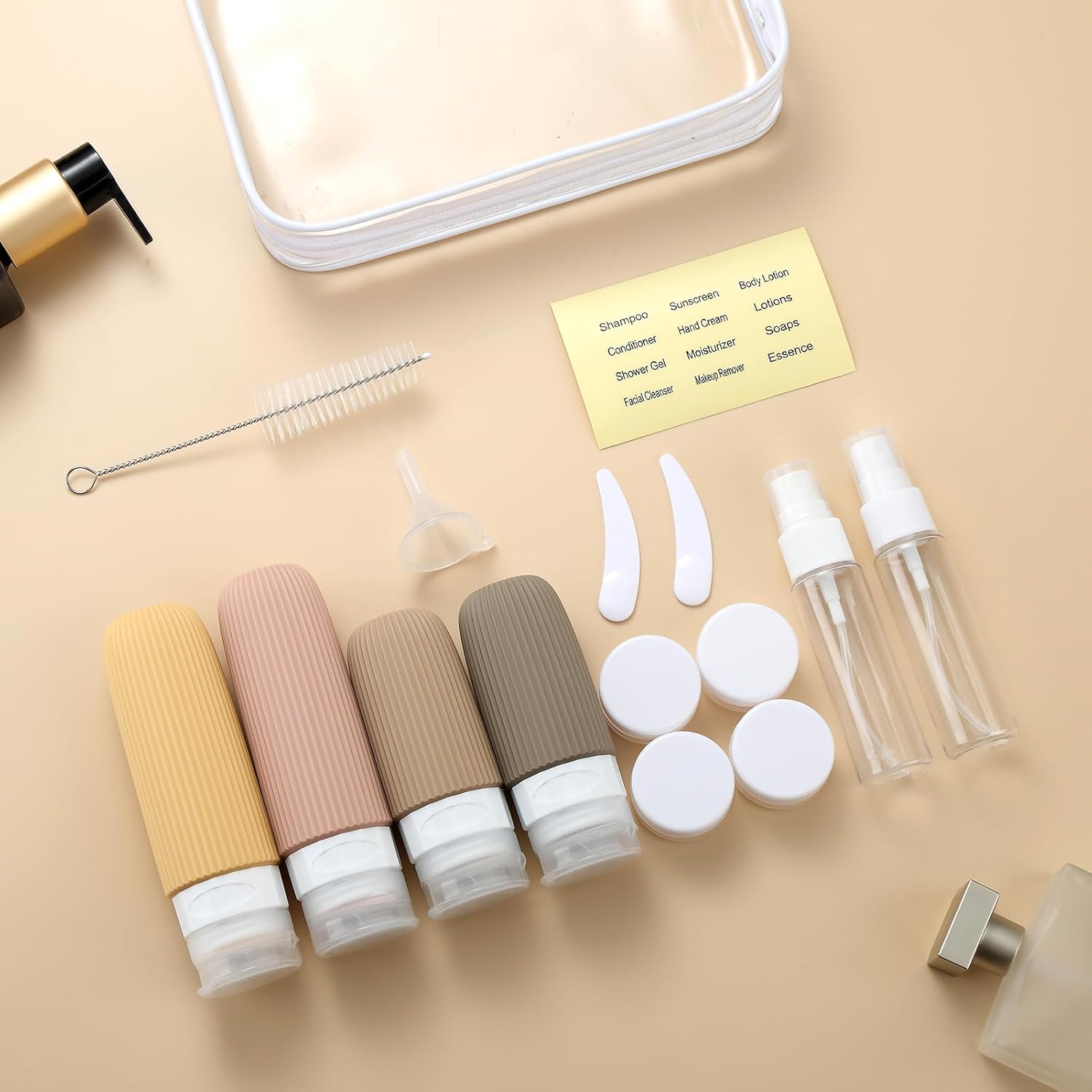 Thumbnail 5 de Mrsdry Travel Bottles 16 Pack Silicone Toiletries set