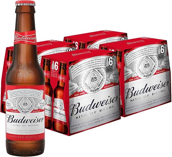 Imagen de Budweiser Pack 24 Botellas American Lager 🍺 en OfertitasTOP