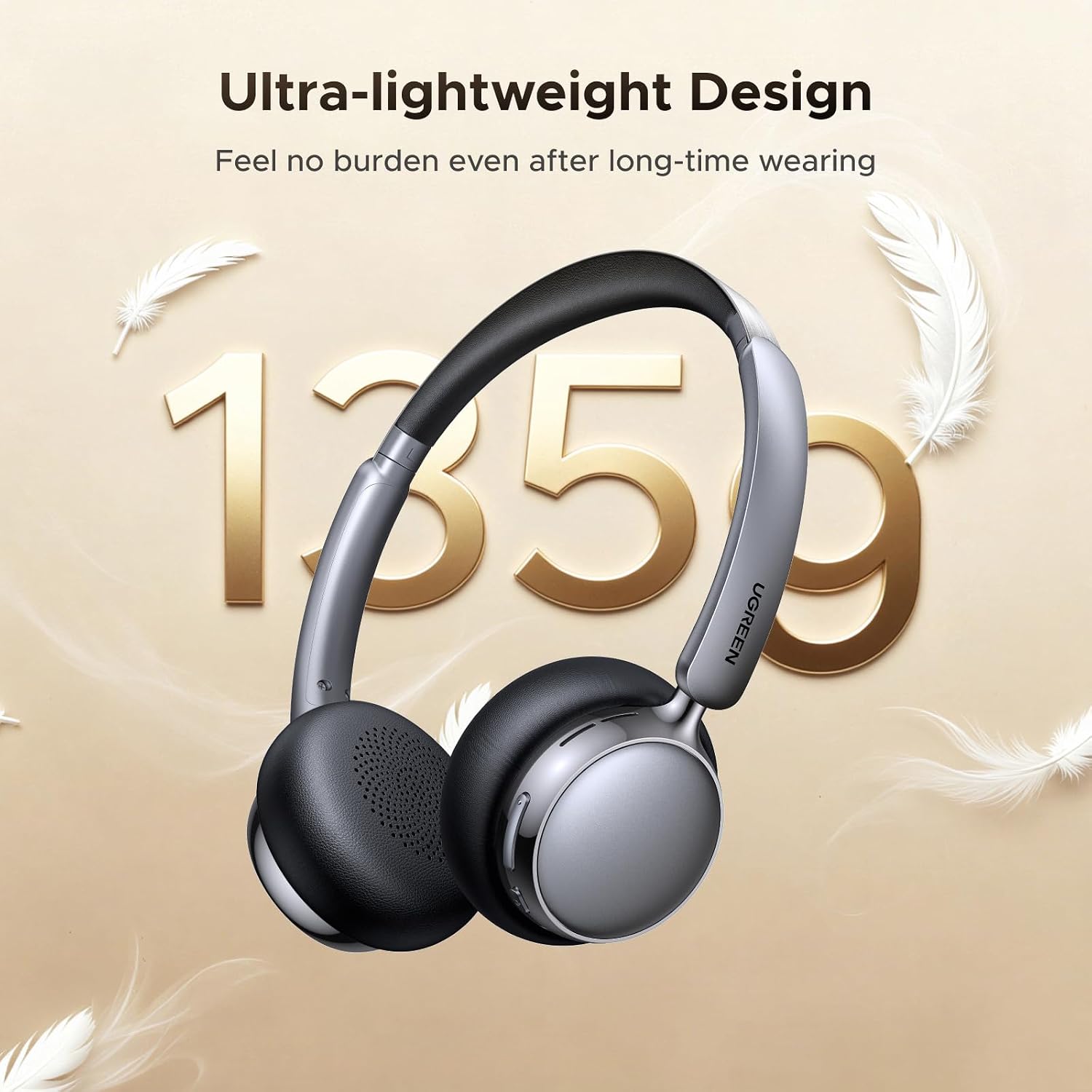 Detalle 2 de UGREEN Studio Plus Wireless Headphone 80H
