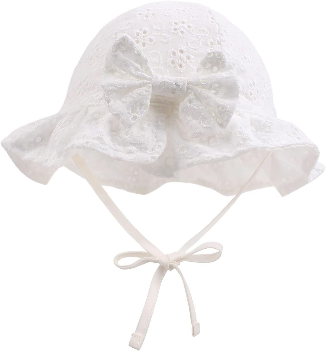 Thumbnail 1 de XIAOHAWANG Baby Girl Sun Hat Embroidered Flowers