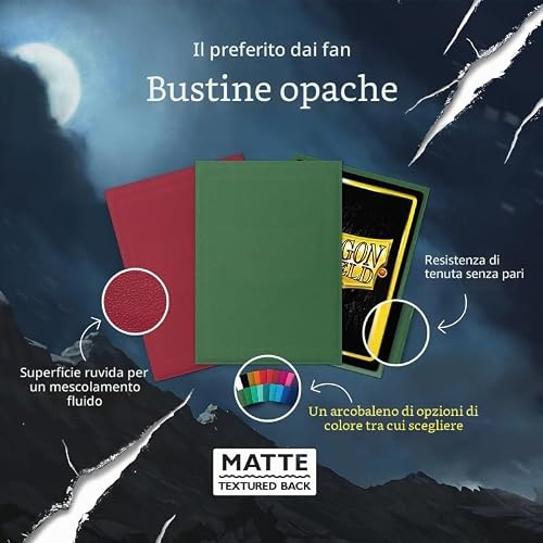 Detalle de Dragon Shield Matte Jet Sleeves 100pk Standard Size – Arcane Tinmen ART11024