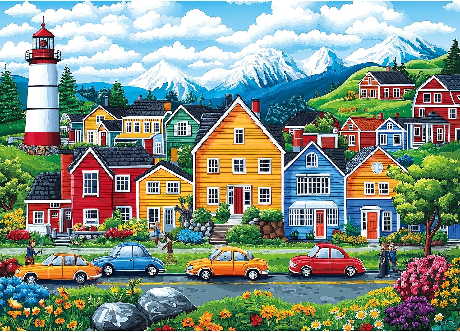 Detalle de Blueforest 1,000-Piece Jigsaw Puzzle