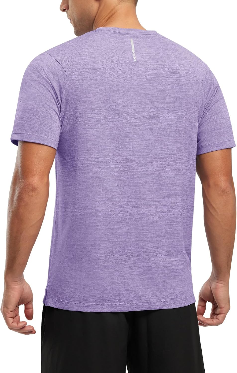 Detalle 2 de Rdruko Men's Dry Fit Athletic Shirt, Short Sleeve Moisture-Wicking Workout Top
