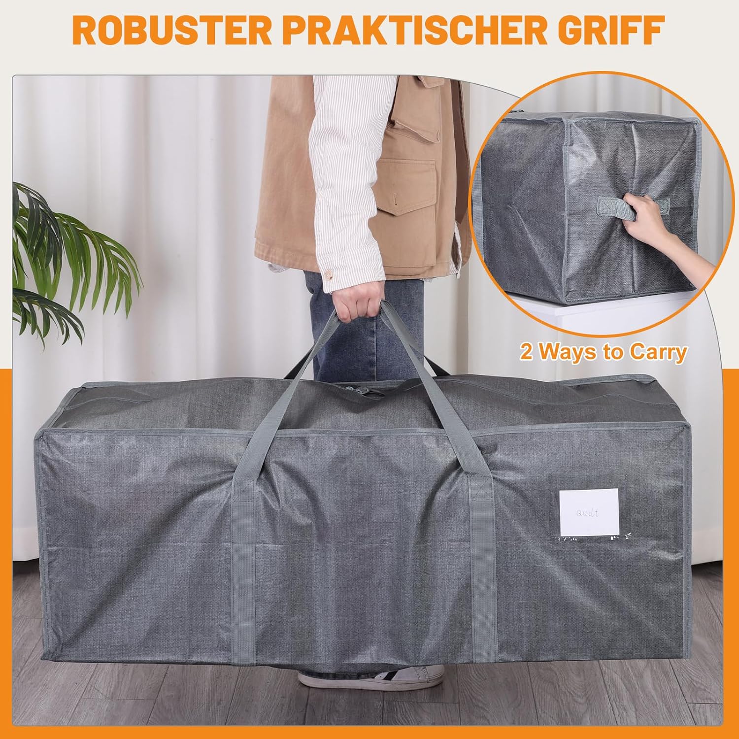 Detalle de Dntorx 8 Pack 120L moving bags