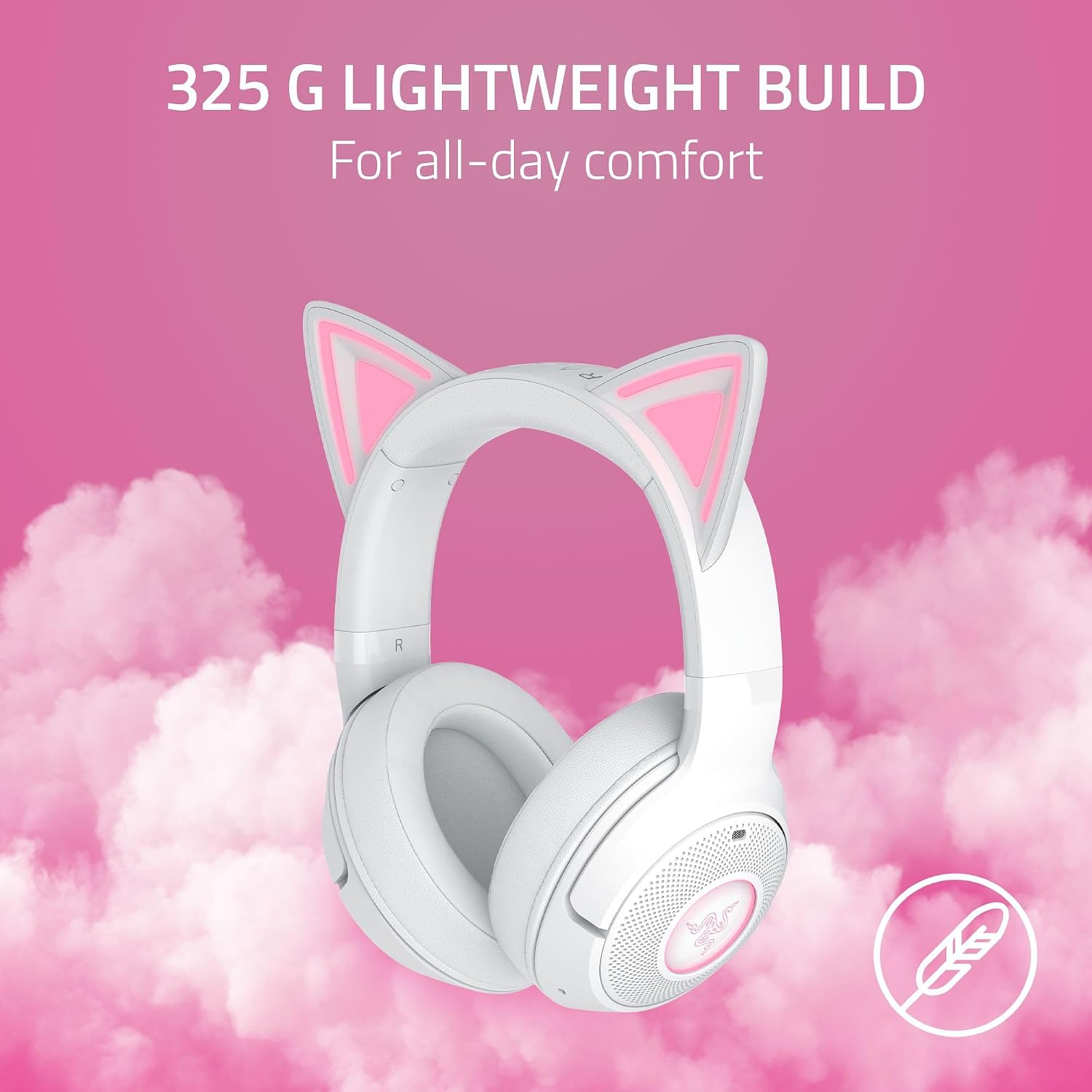 Thumbnail 5 de Razer Kraken Kitty V2 BT 40 Hr Wireless Headset
