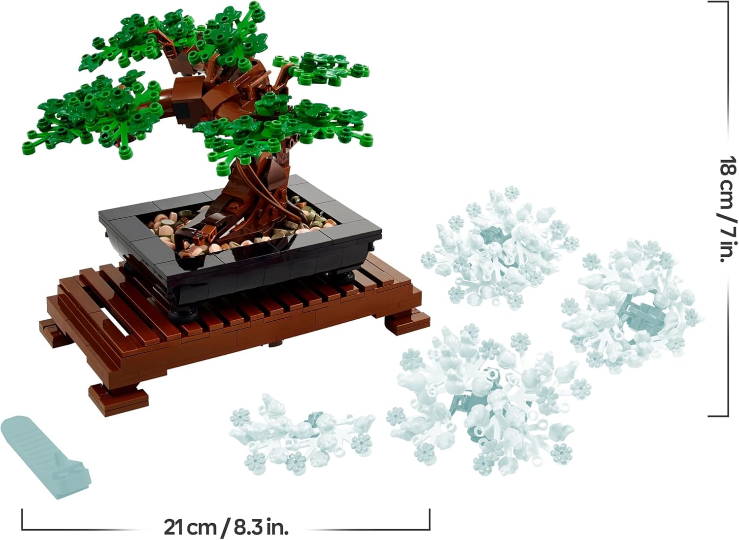 Thumbnail 6 de LEGO Botanicals Bonsái 10281 — Maqueta para adultos, decoración y regalo sostenible