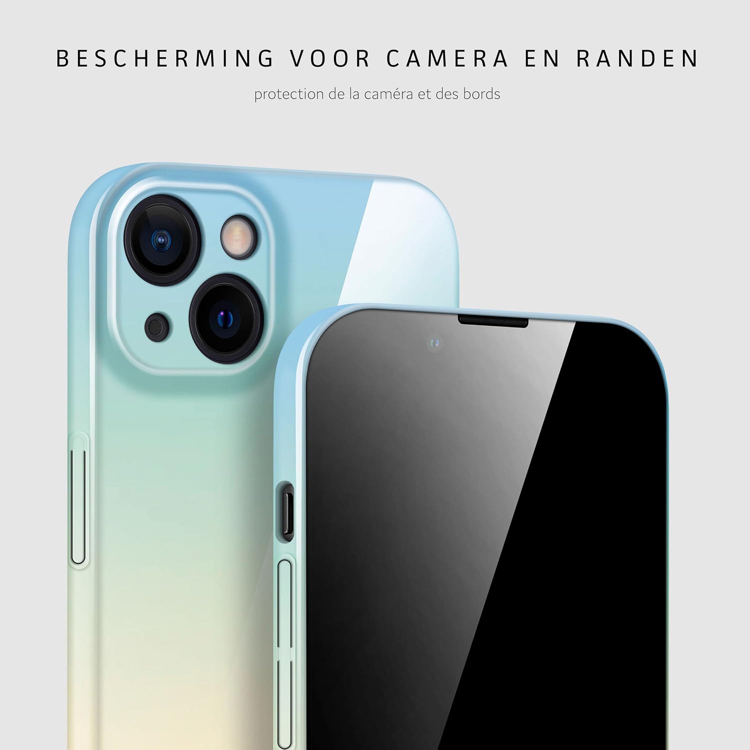 Thumbnail 1 de ONEFLOW SPL-161A-SUNSET hoesje voor iPhone 13 met kleurverloop en camerabescherming