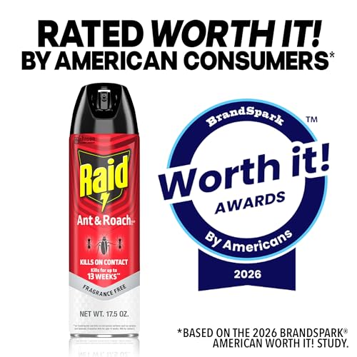 Thumbnail 7 de Raid Ant & Roach Killer Bug Spray, Fragrance Free, 17.5 oz, 2 Count