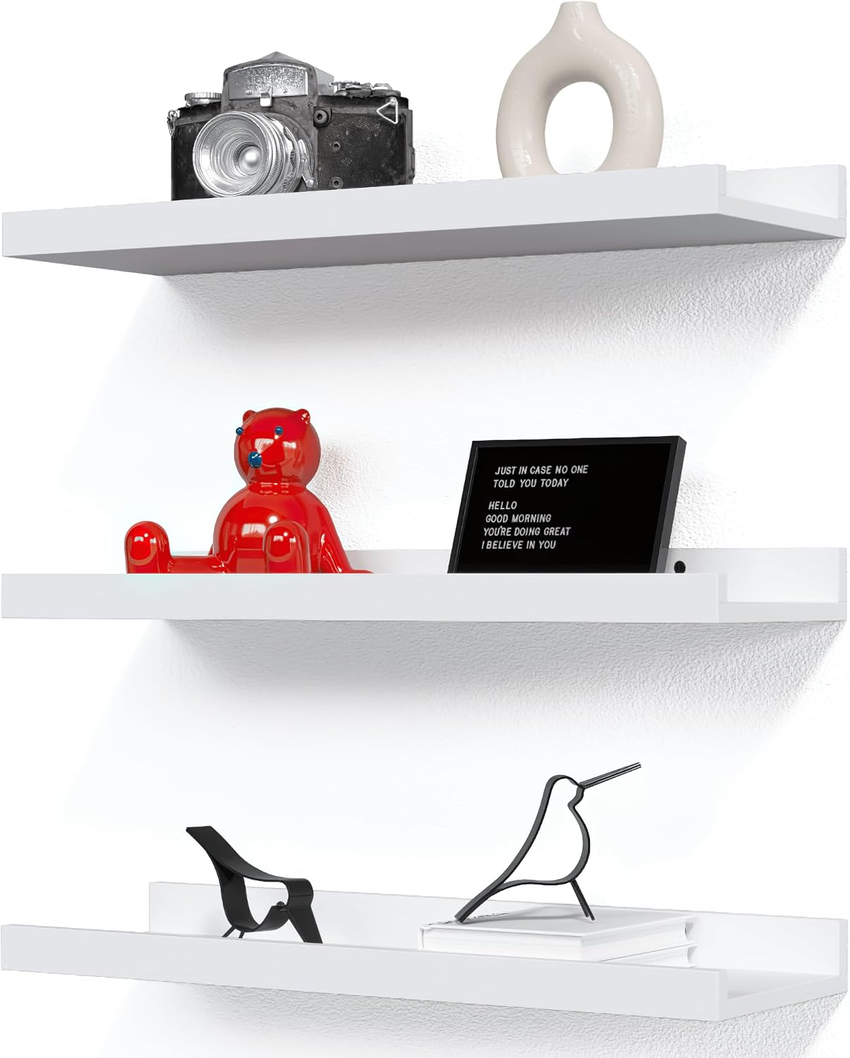 Detalle de Richer House Floating Shelves 16-Inch