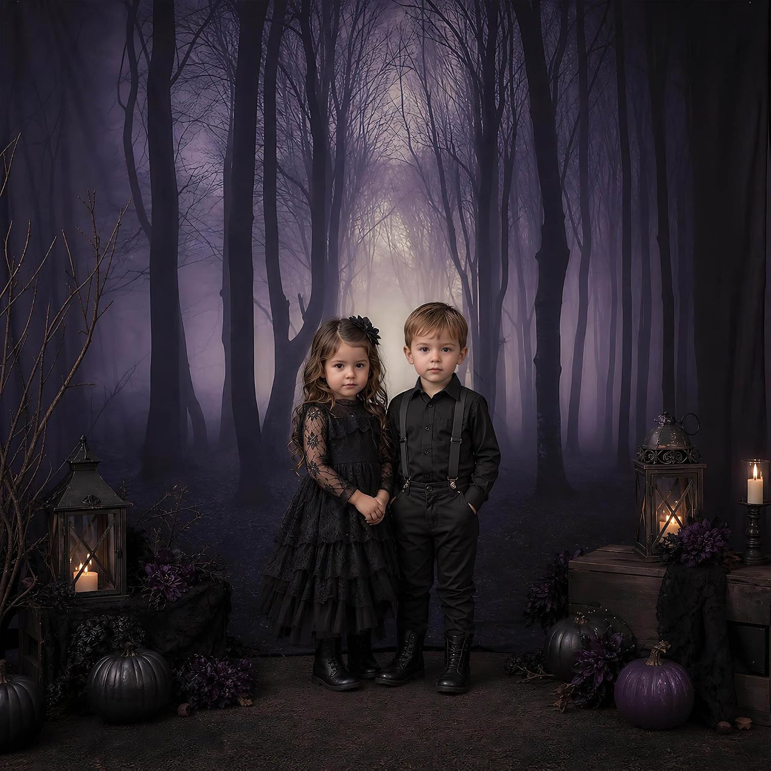 Thumbnail 1 de Mocsicka Halloween Backdrop 7x5 ft