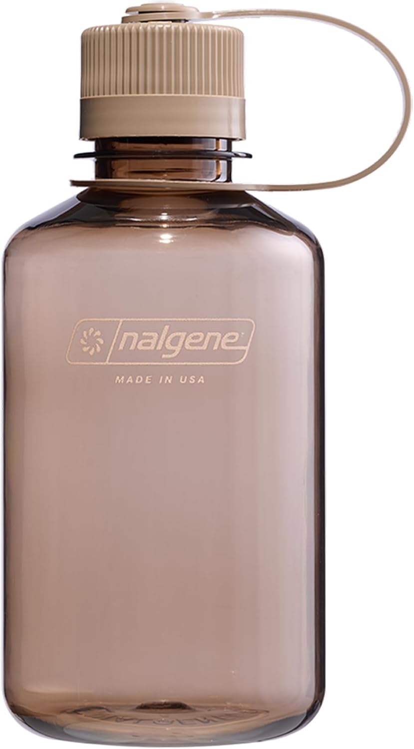 Detalle de Nalgene SUSTAIN-NM-16OZ 16 oz Narrow-Mouth Water Bottle, Mocha