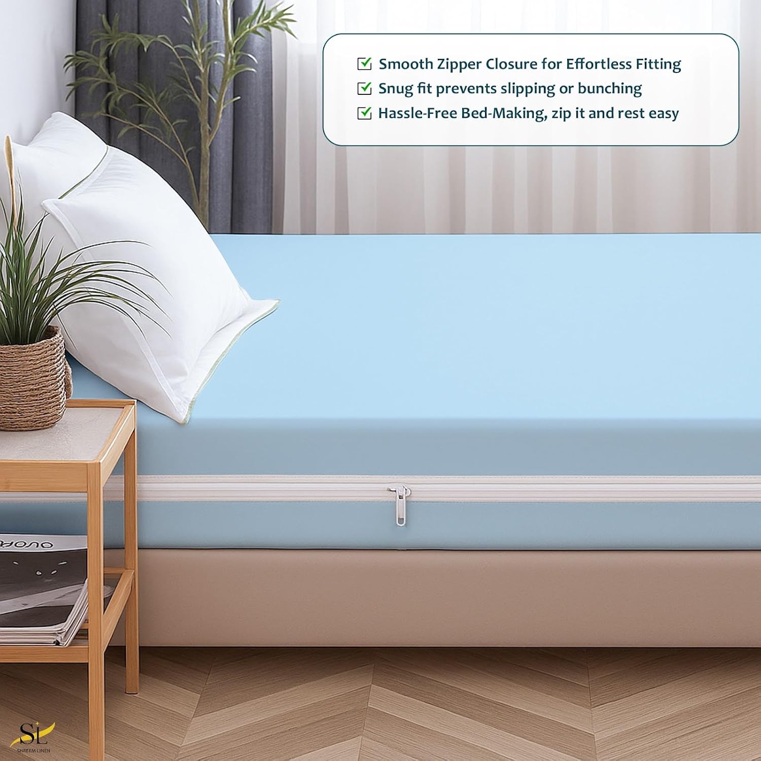 Detalle 2 de Crib Mattress Encasement 28 x 52 Inches