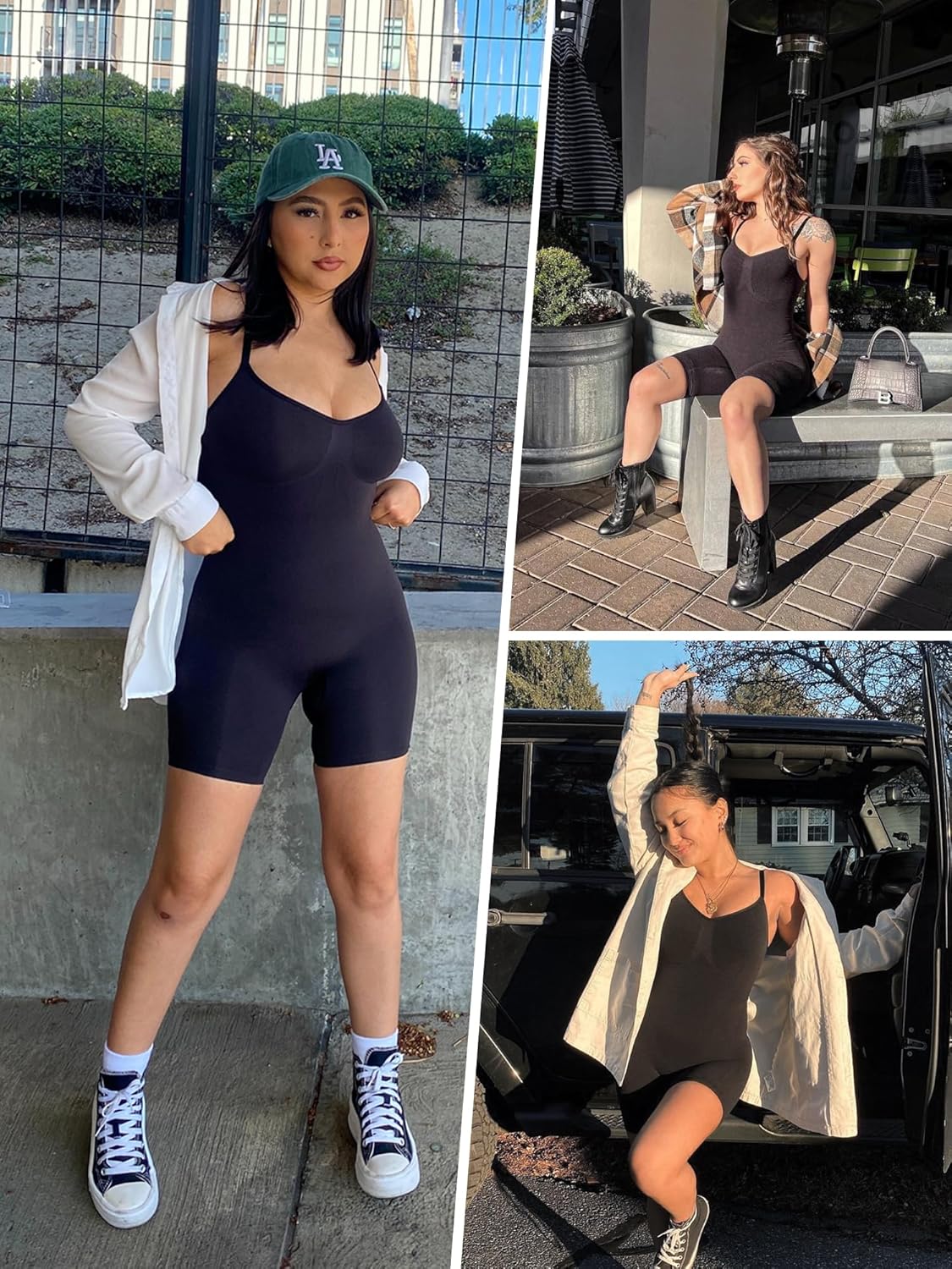 Thumbnail 3 de SHAPERX Shapewear Bodysuit with Waist Control 🩲