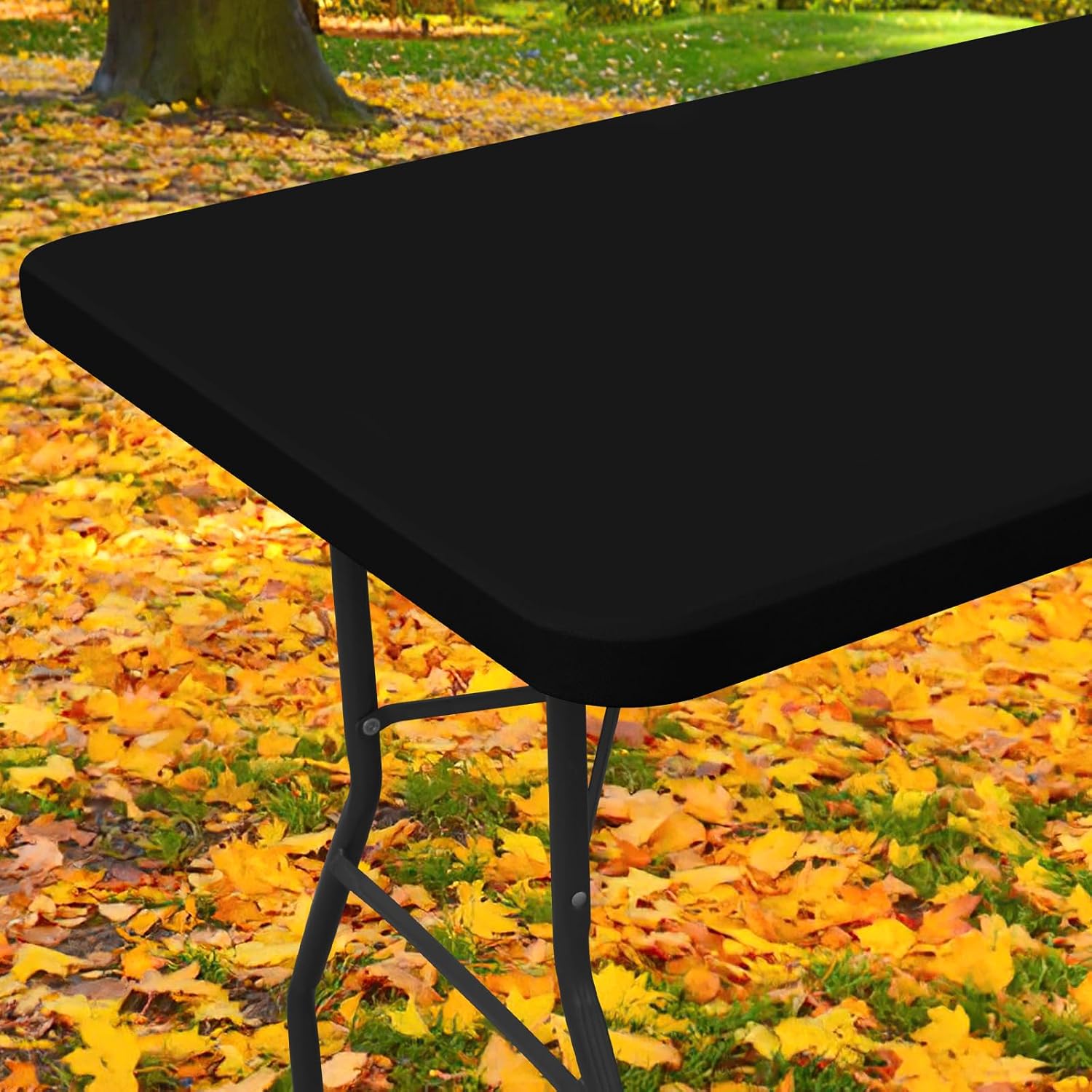 Detalle de Moosfor Stretch Fitted Tablecloth, 4FT