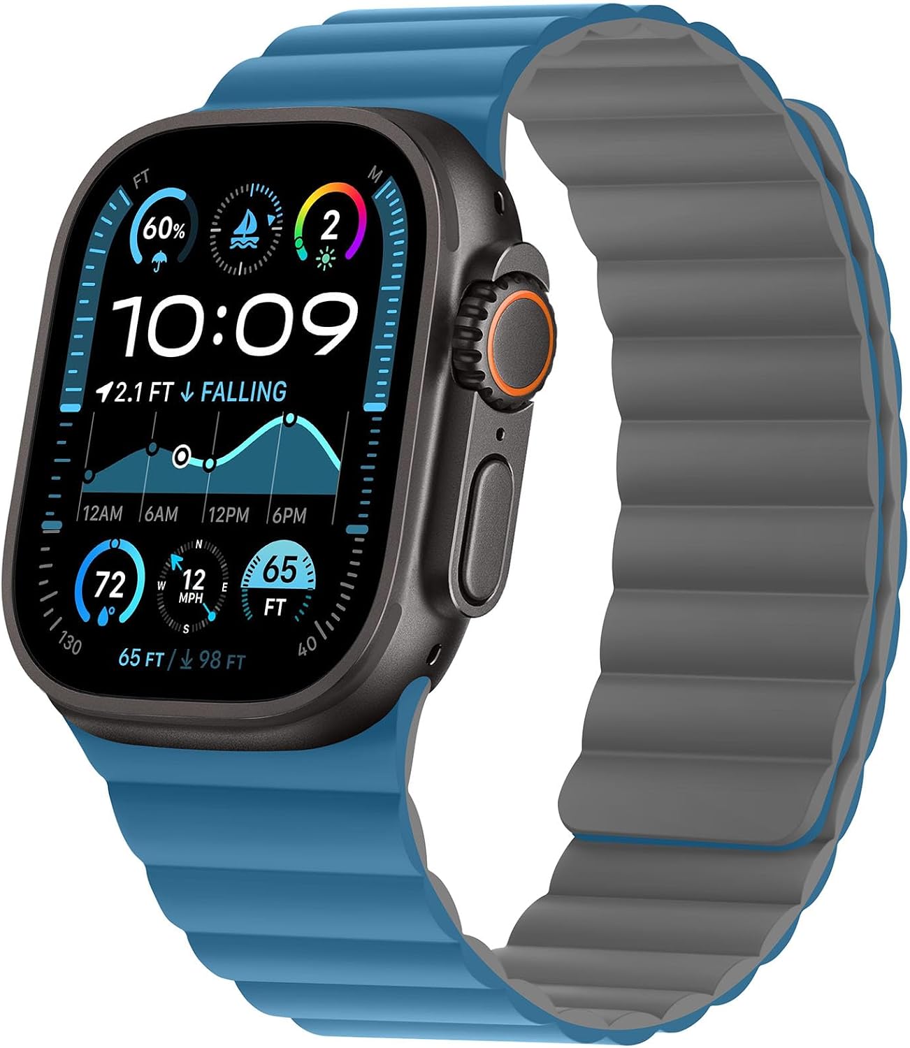 Detalle de HITZEE magnetic Apple Watch strap 175–230mm