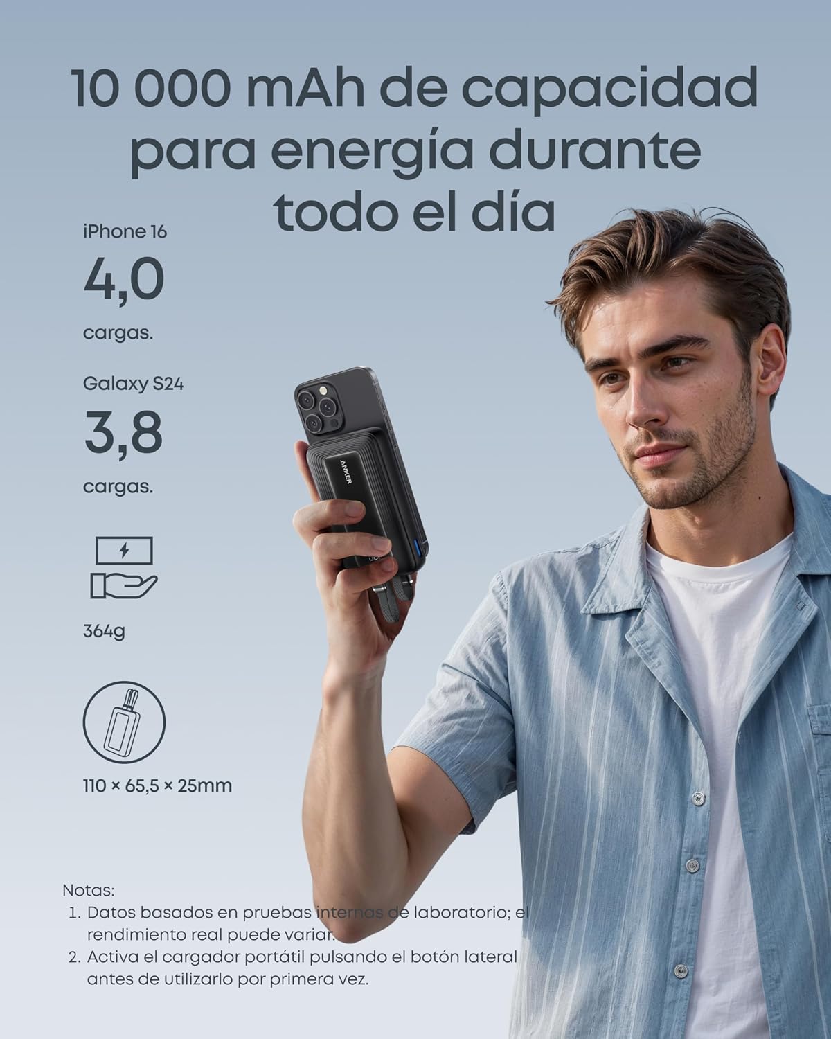 Thumbnail 3 de Anker Zolo Power Bank 45 W