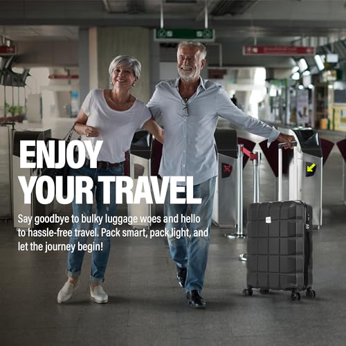 Thumbnail 4 de ATX Luggage Medium 65L Suitcase with 4 Dual Spinner Wheels and TSA Lock