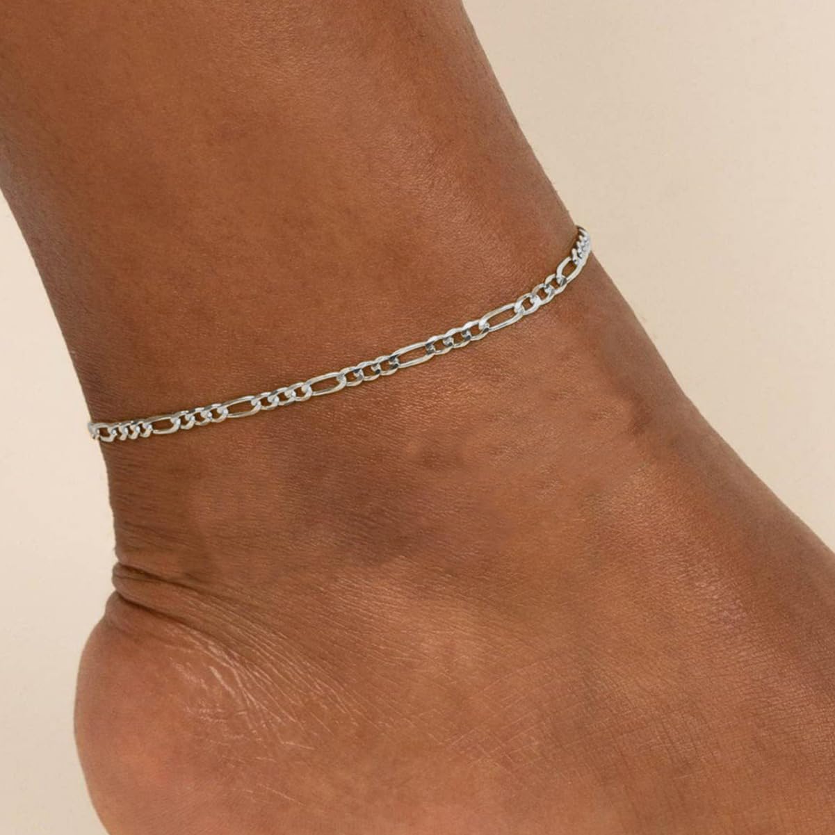Detalle 2 de Cangall Silber Fußkette mit 22 cm