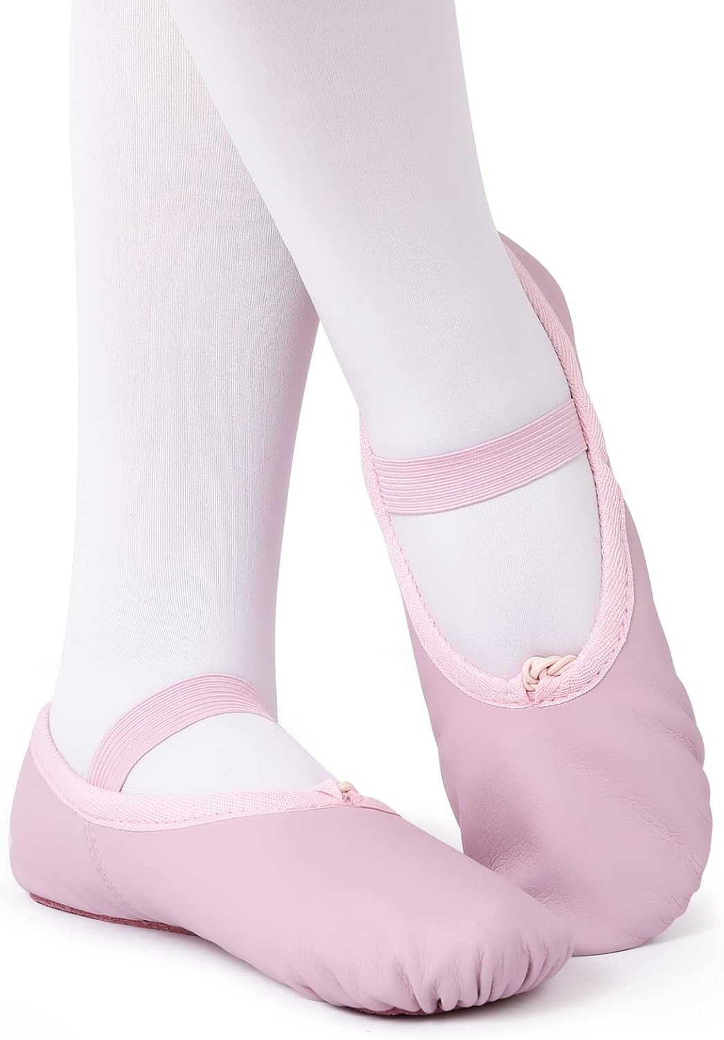 Thumbnail 1 de Kefiyis Ballet Shoes for Girls – Leather Full-Sole Ballet Flats