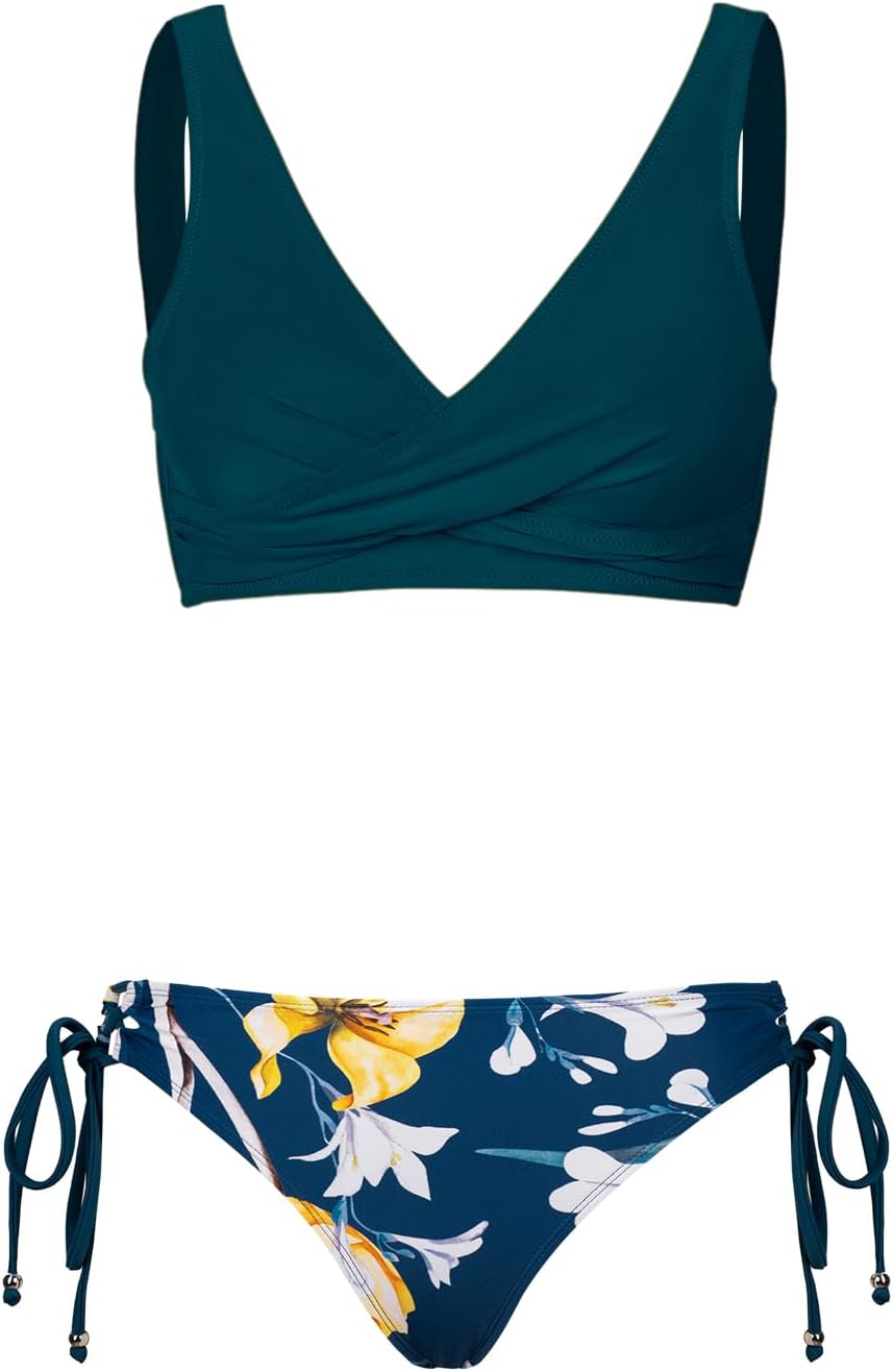 Thumbnail 4 de CUPSHE Maillot 1 pièce taille haute 2 en 1