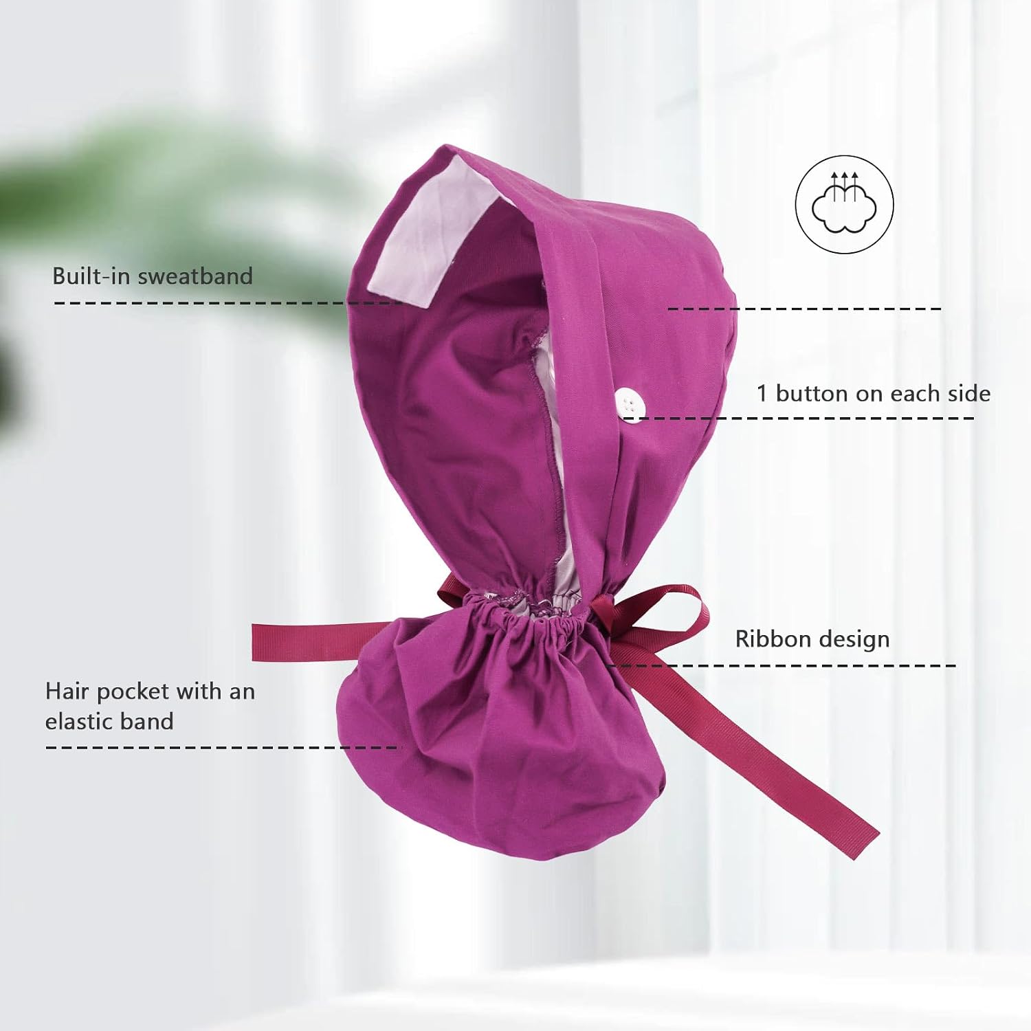 Detalle de Hautton Cotton Scrub Cap