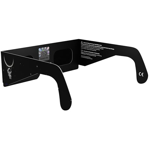 Thumbnail 7 de Absolute Eclipse Lunettes Eclipse Solaire 2026 – Pack de 10, ISO 12312-2, CE, Design Swing