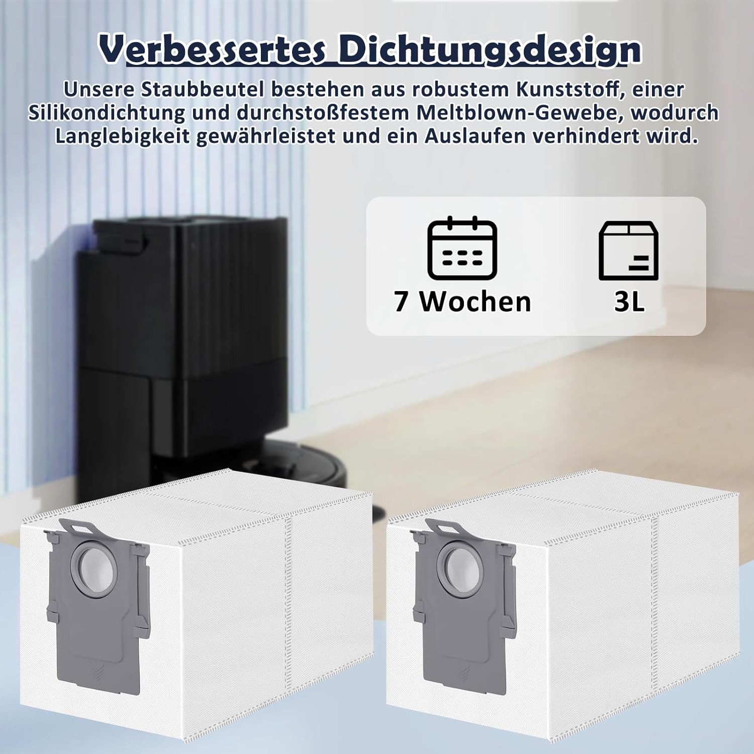 Thumbnail 3 de Roborock Staubbeutel 12er Pack