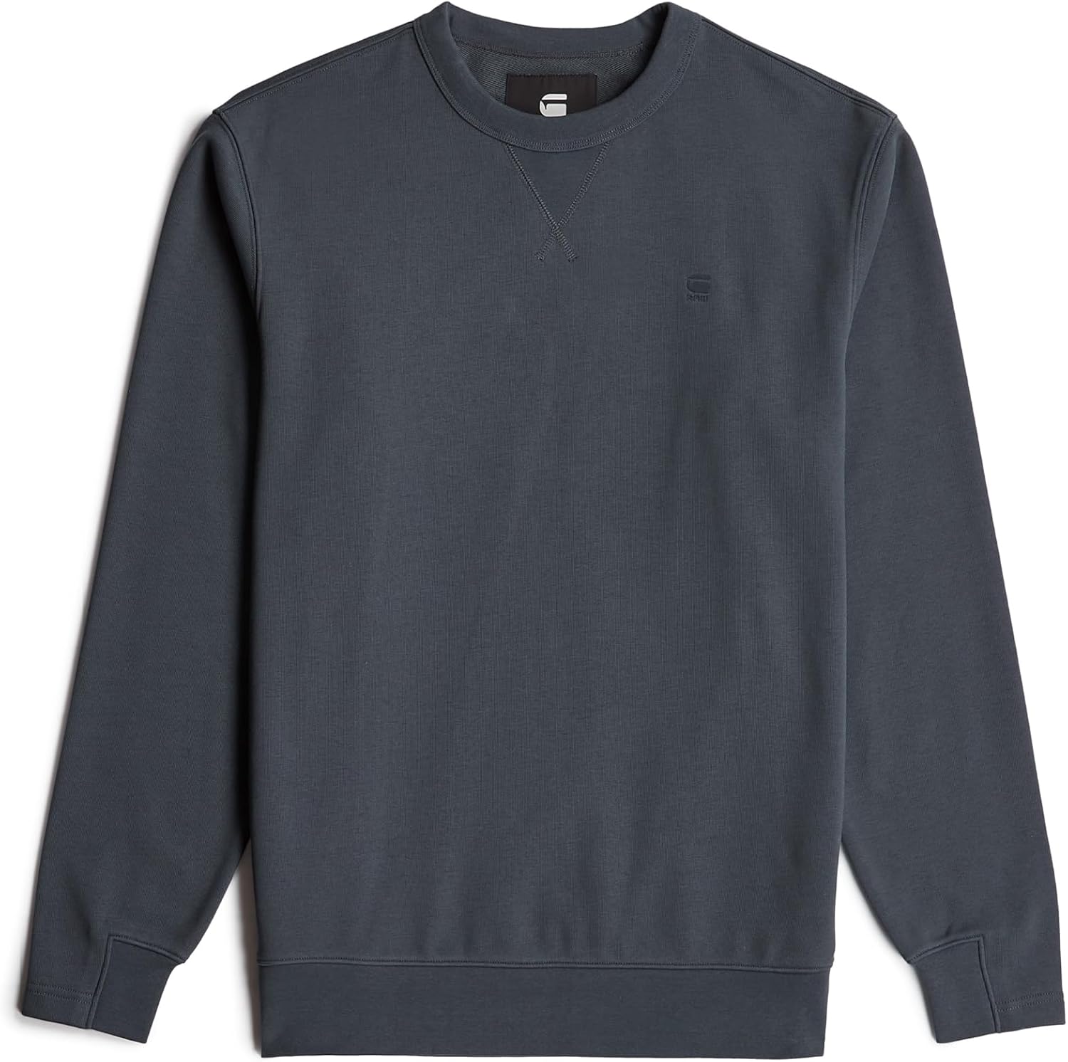 Detalle 2 de G-STAR Herren Nifous Sweater mit geripptem Kragen