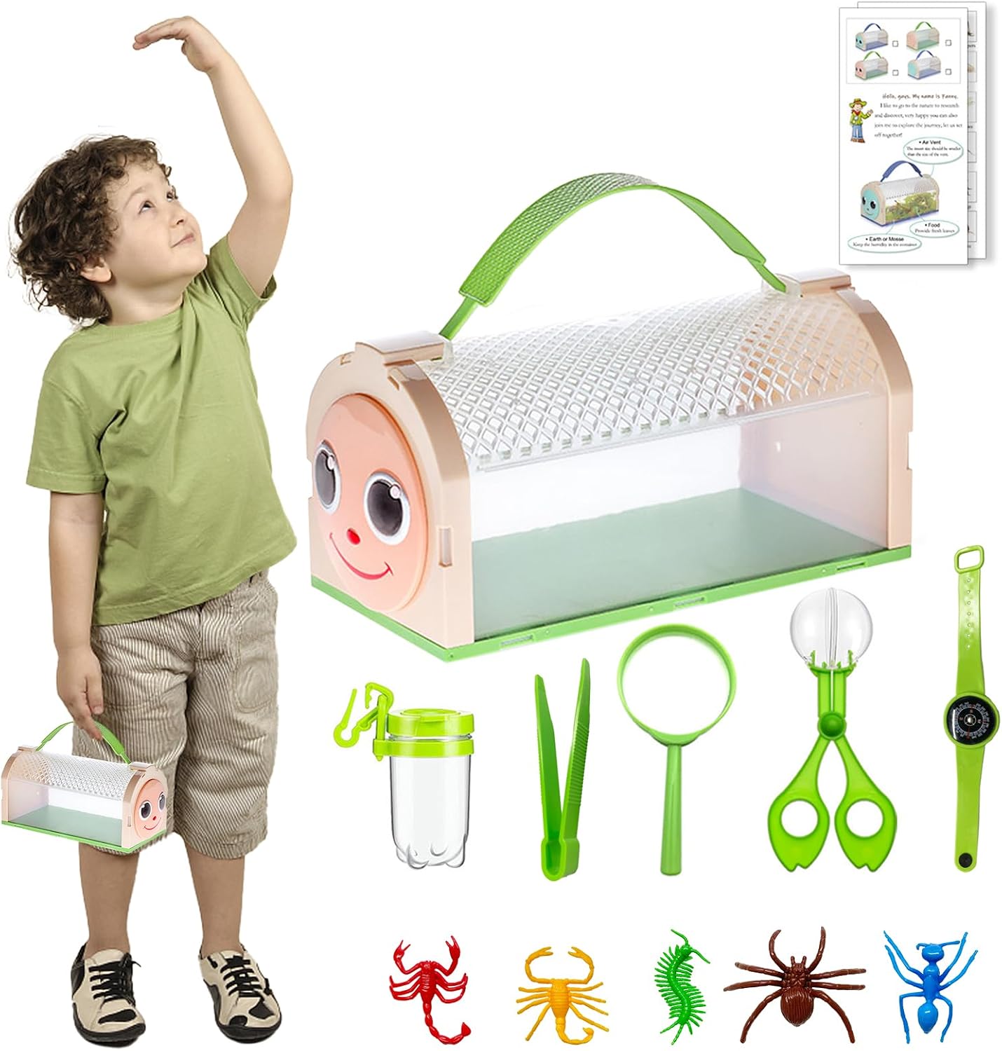 Detalle de Bug Hunting Kits for Children — 11 Pcs Outdoor Explorer Kit for 3–8 Year Olds