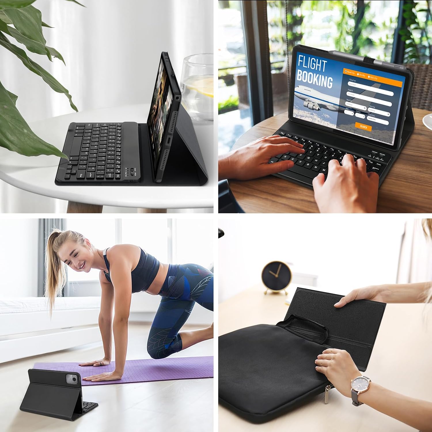 Detalle 2 de KTOITION Lenovo Idea Tab 11 2025 Keyboard Case, Detachable UK QWERTY