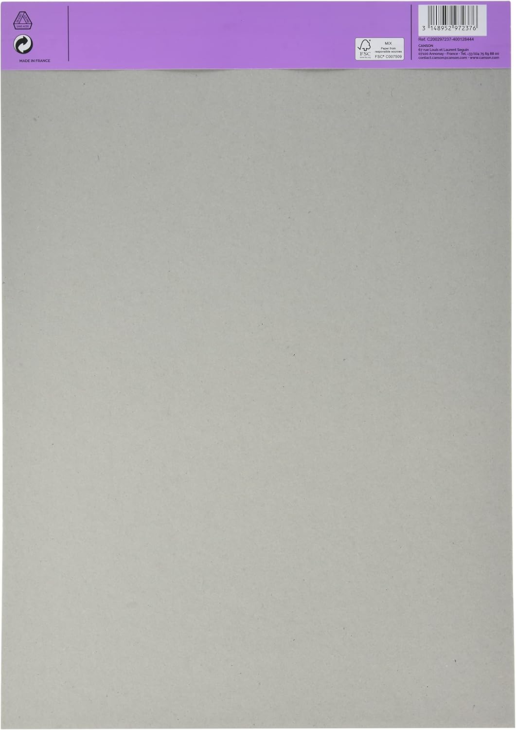 Thumbnail 1 de CANSON XL Marker Bloc 100 feuilles A3 70 g/m² – papier blanc semi-transparent, sans transparence des encres