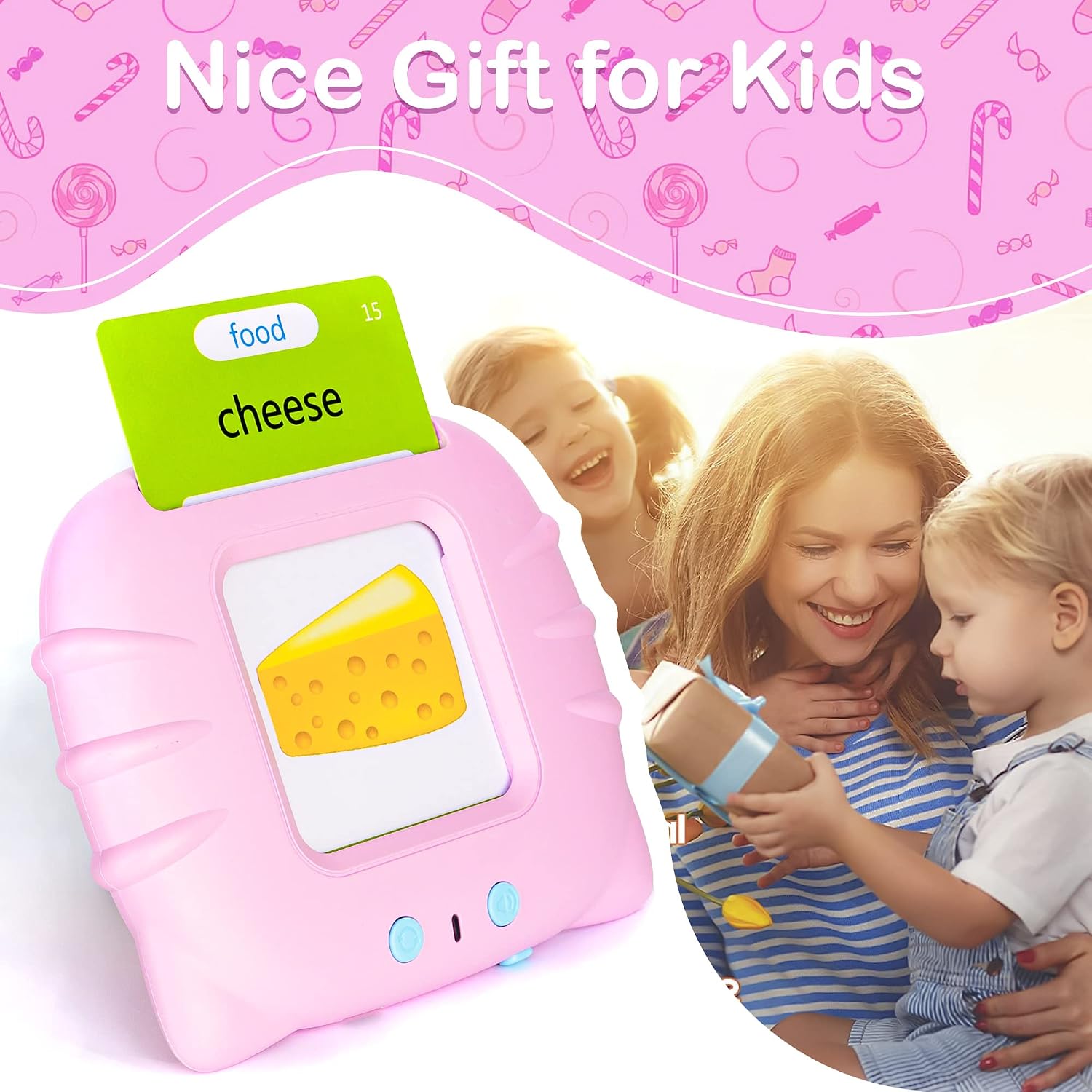 Detalle 2 de Talking Flash Cards 224-Word Reading Machine