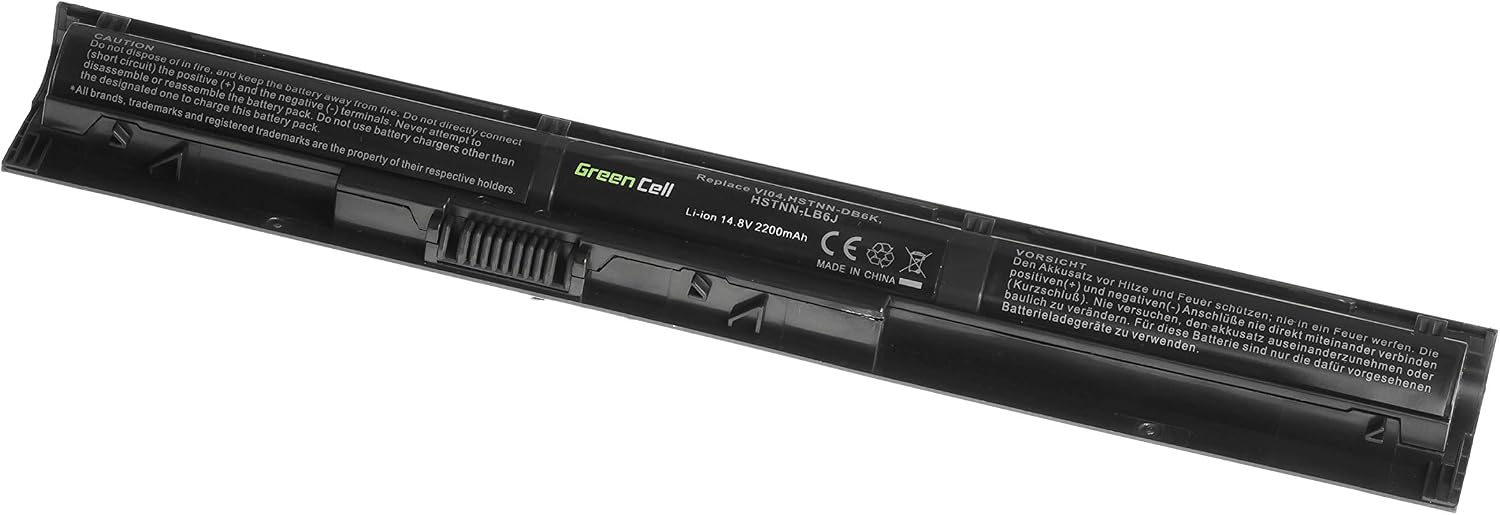 Detalle de Batteria Green Cell HP VI04 VI04XL V104 756743-001 / 756745-001 HSTNN-DB6K – compatibile con HP ProBook 450/455/440/445 G2, Envy 15/17 e Pavilion 15/17