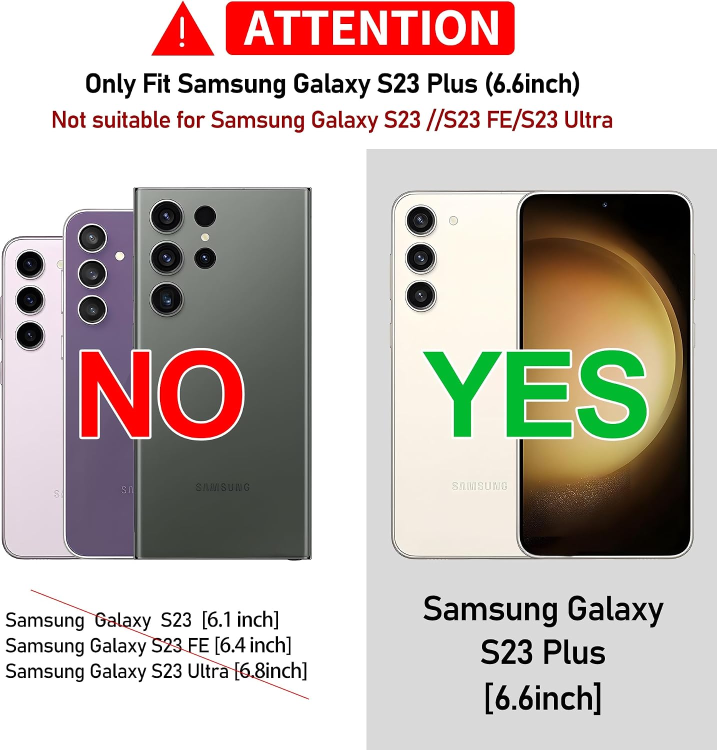 Detalle de Gritup for Samsung Galaxy S23 Plus MagSafe case with velvet cover, kickstand & dual-layer shock protection