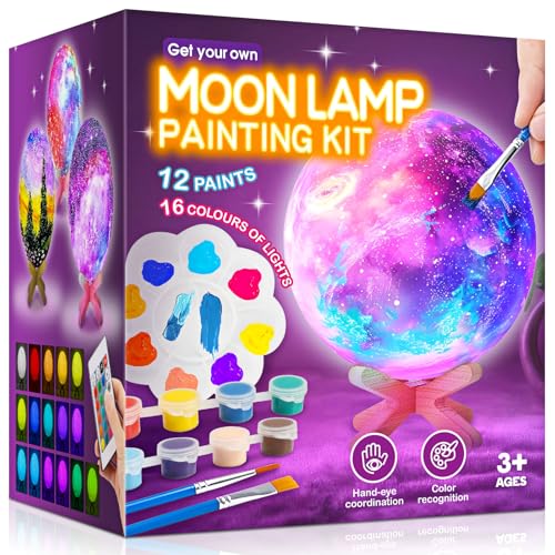 Detalle de Toyzey kit de manualidades con lámpara lunar