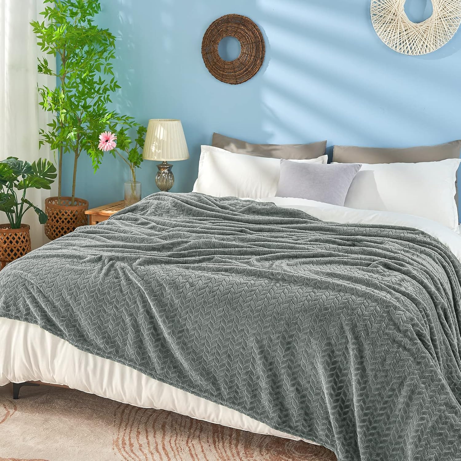 Thumbnail 3 de inhand Throw Blanket, 50 x 60 Inches