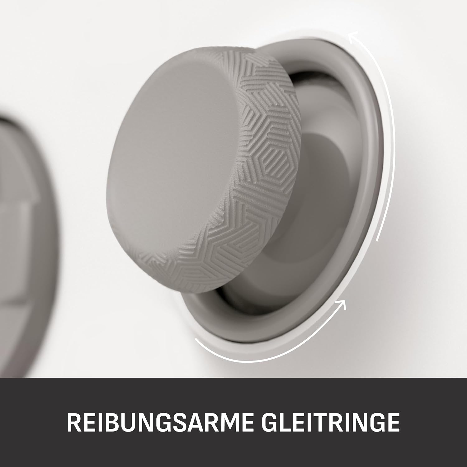 Detalle de SCUF Valor PRO Controller – abnehmbare Frontplatten (Frontplatten-Kit) mit magnetischer Befestigung, Gleitringe – weiß