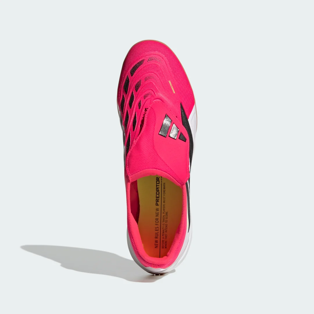 Thumbnail 2 de Adidas Predator League Indoor: Zapatilla de fútbol con lengüeta plegable en rojo