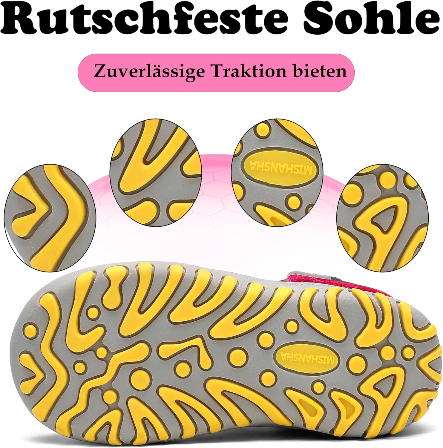 Thumbnail 3 de Mishansha Geschlossene Sandalen Mädchen Sommer – komfortabel, schnell trocknend und sicher