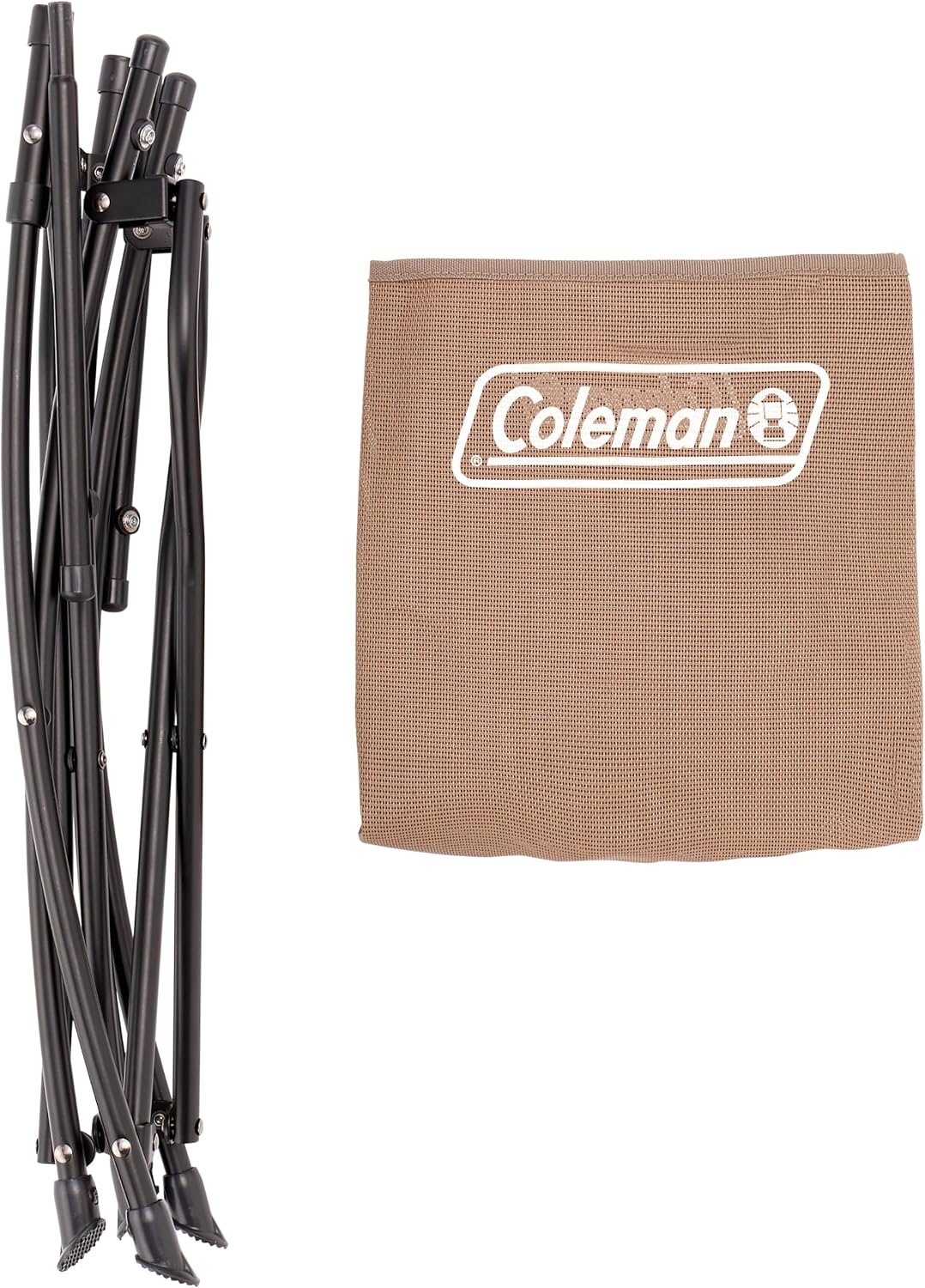 Thumbnail 6 de Coleman ヒーリングチェアNXメッシュ 2206794 グレージュ 通気性メッシュ・折りたたみ収納